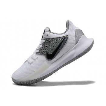 2019 Nike Kyrie Low 2 White Wolf Grey-Black Shoes